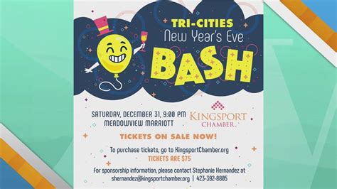 Meadowview Convention Center & The Kingsport Chamber to host "Tri-Cities New Year's Eve Bash ...