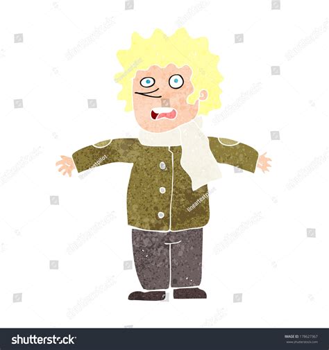 Cartoon Surprised Man Stock Vector (Royalty Free) 178627367 | Shutterstock