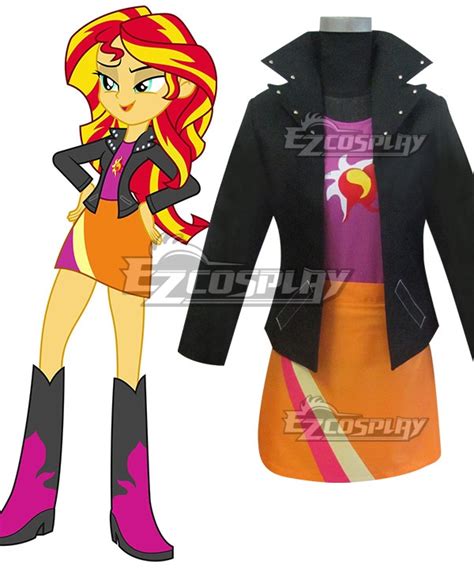 My Little Pony Equestria Girls Sunset Shimmer Cosplay Costume