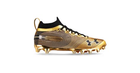 Under Armour Men's Spotlight MC American Football Cleats Metallic Gold