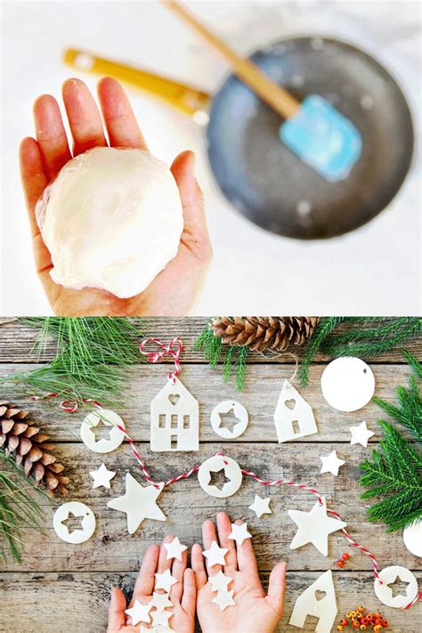 Homemade Salt Dough & Air Dry Clay Ornaments (3 Ways!) - A Piece Of Rainbow