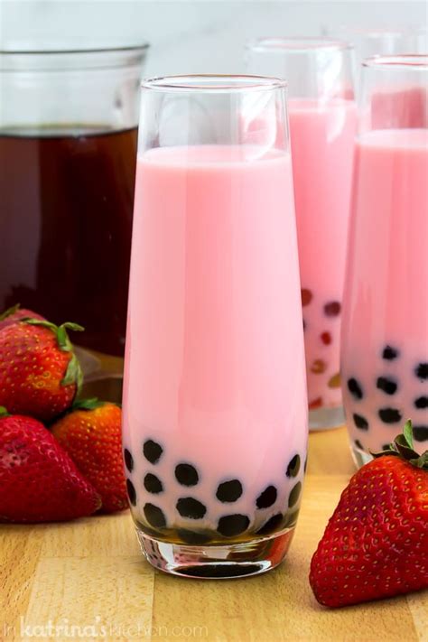 Strawberry Milk Bubble Tea | LaptrinhX / News