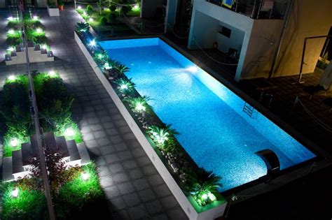 3 Important Pool Lighting Design Ideas | Swimming pool lights, Swimming ...