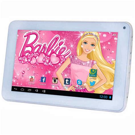 Mundo rosa da Barbie: Novo tablet android da Barbie