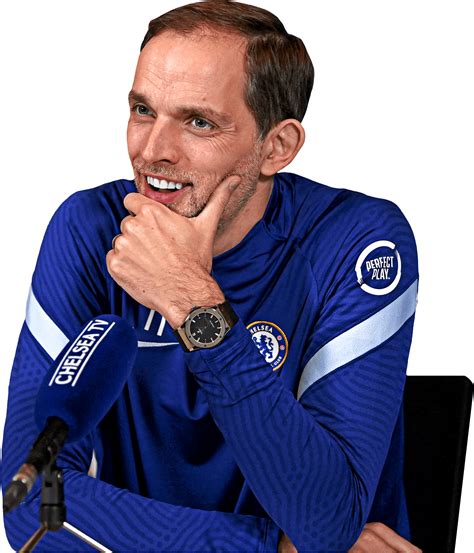 Thomas Tuchel Chelsea football render - FootyRenders