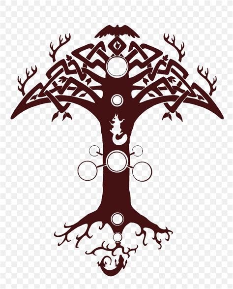 Norse Yggdrasil Symbol