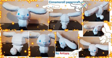 Antyyy's Papercrafts: Cinnamoroll (Sanrio) built papercraft