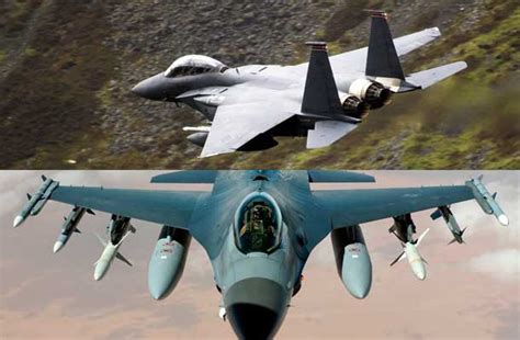 F-15 vs. F-16 Fighting Falcon | DefenceHub | Global Military & Security ...