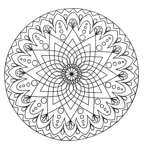 Mandalas for kids - Mandalas Kids Coloring Pages