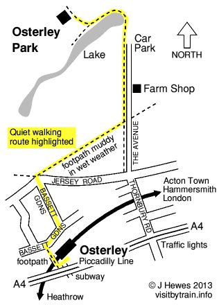 Osterley | Visit by Train, a station by station guide to UK tourist attractions