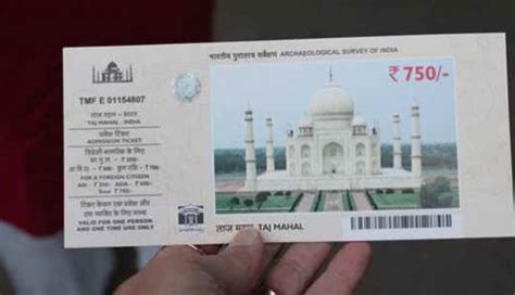 Ticket Price for Visiting Taj Mahal | Get Taj Mahal Ticket Online