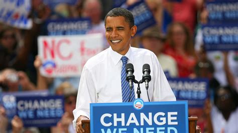 In Which Campaign Did Obama Use Change Slogan