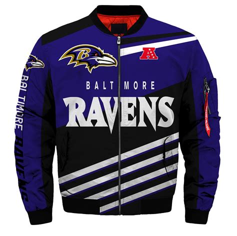 Baltimore Ravens Bomber Jacket MTE01 - HomeFavo