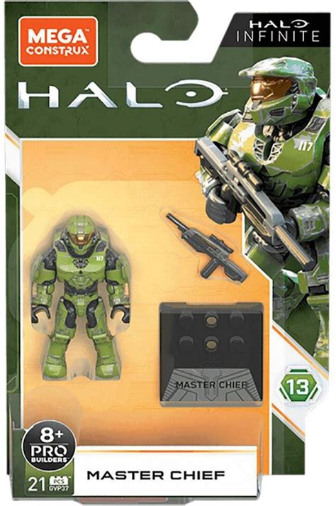 Halo Infinite Heroes Series 13 Master Chief Mini Figure Mega Construx - ToyWiz