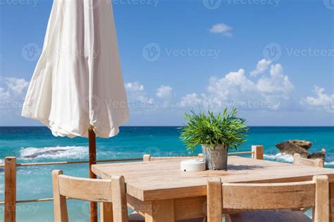 Beach restaurant in Lebanon 1357635 Stock Photo at Vecteezy