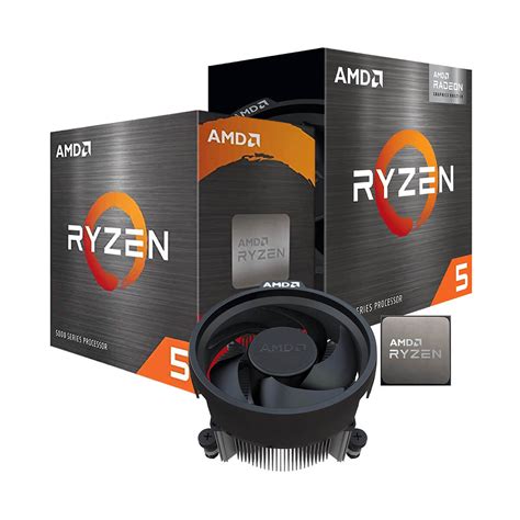 AMD Ryzen 5 5600G 6 Core / 12 Threads up to 4.4GHz Max Boost Radeon Graphics 16MB Cache Retail ...