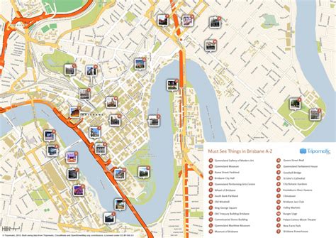 Slab City Google Maps Printable Maps Brisbane City Council Shame pertaining to Brisbane City Map ...