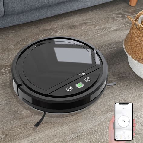 Robot Vacuum Cleaner APP Wifi Alexa Control 2500Pa Suction 90min ...