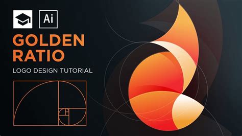 How to design a logo with golden Ratio #3 | Adobe Illustrator Tutorial | Logo design tutorial ...