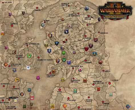 Warhammer 2 Mortal Empires Map - busterdatenergy