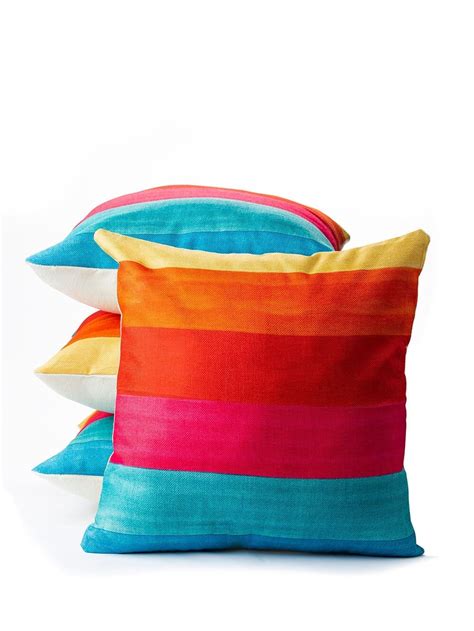 GIA Rainbow Throw Pillow - 233Gifts