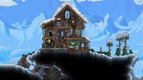 reddit: the front page of the internet | Snow house, Terraria house ideas, Terraria house design