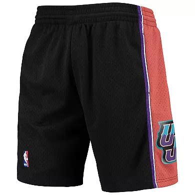 Men's Mitchell & Ness Black Utah Jazz 1998-99 Hardwood Classics ...