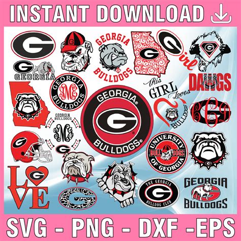 32 Files Georgia Bulldogs svg Bundle, NCAA Teams Svg, NCAA s - Inspire Uplift