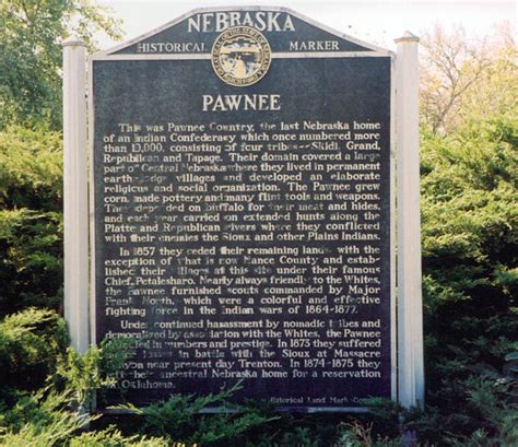 Marker Monday: Pawnee - Nebraska State Historical Society