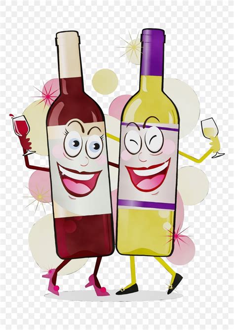 Bottle Wine Bottle Cartoon Drinkware Drink, PNG, 1920x2716px ...