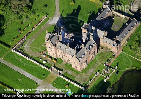 Photo of Castle Oliver, Kilfinane, County Limerick. Aerial photo by John Herriott.