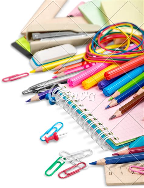 Download School Supplies Background Png - Transparent Background Png ...