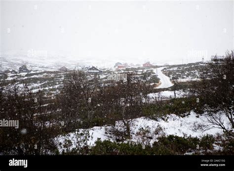 snow mountains, Norway Stock Photo - Alamy