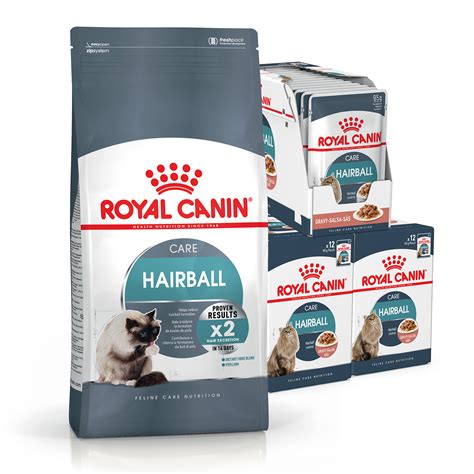 Royal Canin Bundle Hairball Care Adult Wet And Dry Cat Food - $113.99