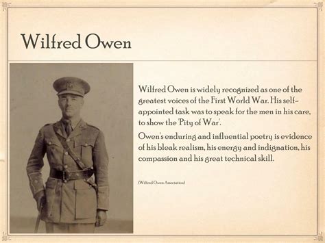 PPT - The Poems of Wilfred Owen PowerPoint Presentation, free download - ID:4556226