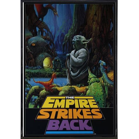 Empire Strikes Back "Yoda" Film Poster Print - The Original Underground