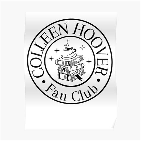 "Colleen Hoover" Poster for Sale by OumaMerch | Redbubble