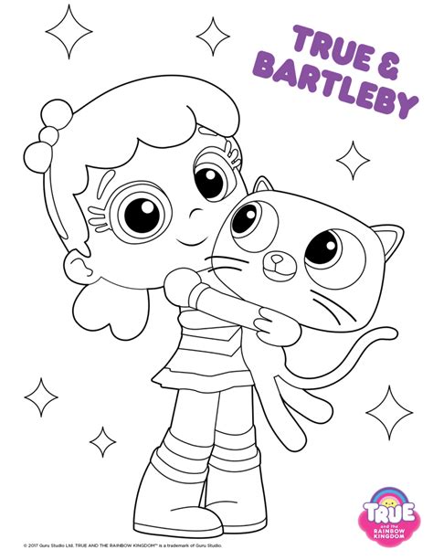 True and the Rainbow Kingdom Coloring Pages - Best Coloring Pages For Kids