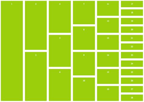 CSS 12 Column Grid Examples