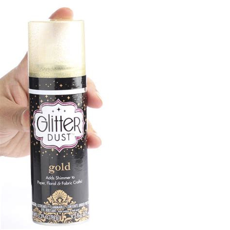 Gold Glitter Dust Spray - Glitter - Basic Craft Supplies - Craft Supplies - Factory Direct Craft