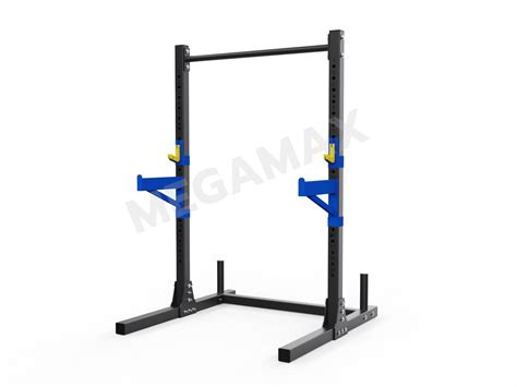 Half Rack Bench press & Squat (ฮาฟ แรค) ยกน้ำหนัก รองรับ 200 กก. (Semi Commercial) - megamaxfitness