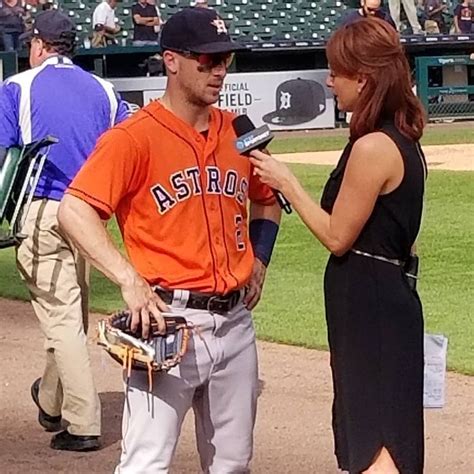 Bregman being interviewed after today's win. Astros 5 Tigers 4 | Astros ...