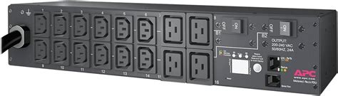 Buy APC Rack Mount PDU, Metered 208V30A, 16 Outlets, 2U Horizontal ...