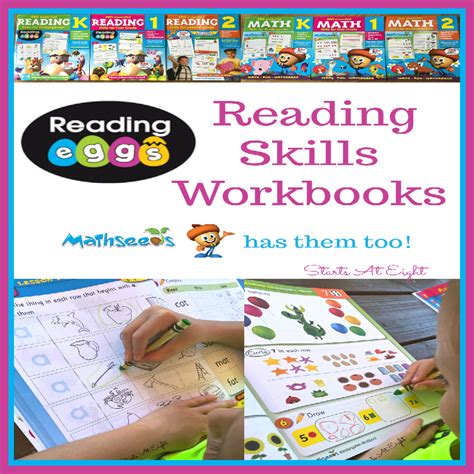 Reading Eggs Reading Skills Workbooks {Mathseeds has them too ...