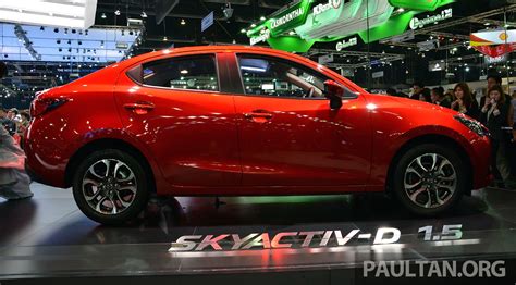 Mazda 2 Sedan unveiled at 2014 Thai Motor Expo! Mazda 2 Sedan Thailand ...