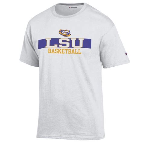 LSU | LSU Champion Logo Over Basketball Tee | Alumni Hall