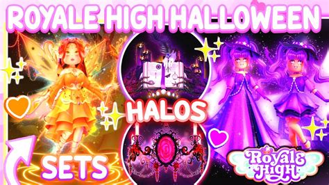 🍁👻NEW HALLOWEEN SETS, ACCESSORIES & HALO 2023 CONCEPTS! Royale High Campus 3 Royalloween ROBLOX ...