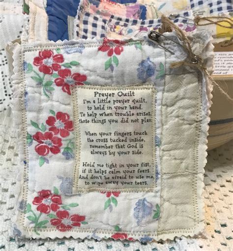 Pocket Prayer Quilt Square | Salt Market | Square quilt, Quilt labels, Quilts