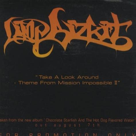 Limp Bizkit Take A Look Around German Promo CD single (CD5 / 5") (175529)