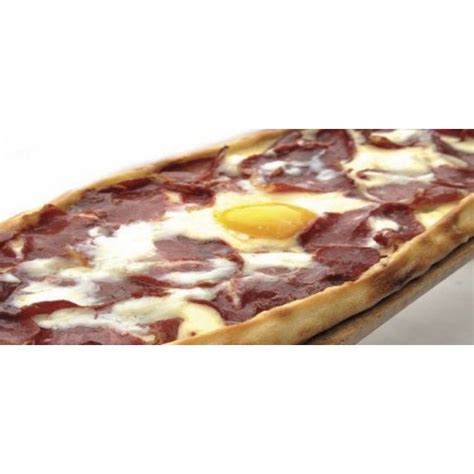 TURKISH PIDE WITH CHEESE AND PASTIRMA - TURKISH PIDE WITH CHEESE AND ...